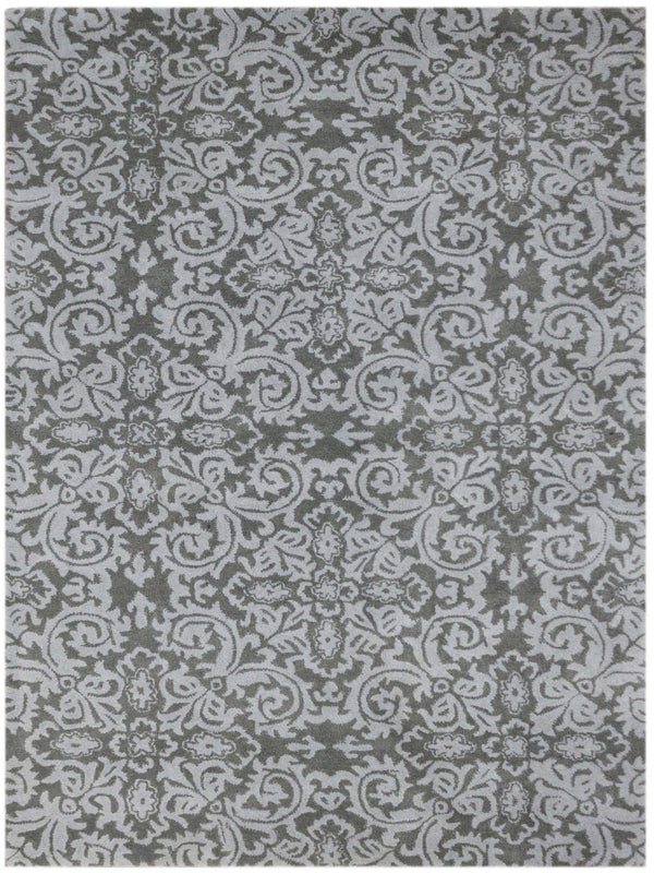 Rugs Area Rugs On Sale - 5" X8" X 0.5" Gray Wool Area Rug HomeRoots