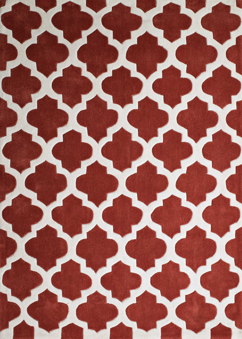 Rugs Area Rugs On Sale - 63" x 86" x 0.47" Copper Polyester Area Rug HomeRoots