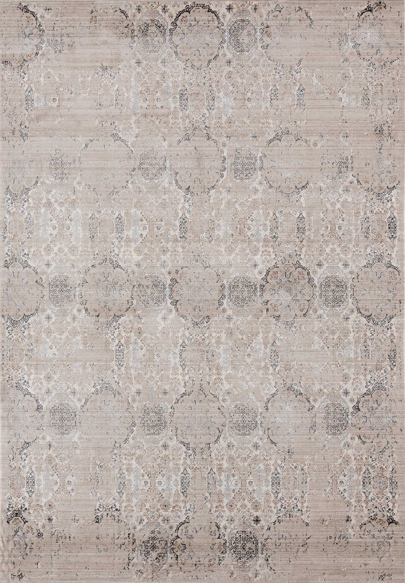 Rugs Area Rugs On Sale - 64" x 94" x 0.2" Light Taupe Polyester Area Rug HomeRoots