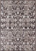 Rugs Area Rugs On Sale 64" x 94" x 0.2" Taupe Polyester Area Rug 1209 HomeRoots