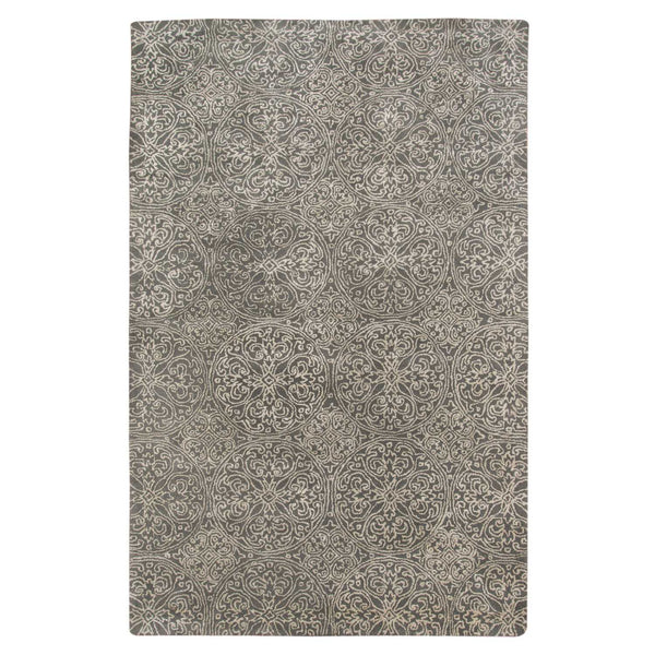 Rugs Area Rugs On Sale 8" X11" X 0.5" Blue Wool Area Rug 4084 HomeRoots