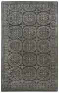 Rugs Area Rugs On Sale 8" X11" X 0.5" Gray Wool Area Rug 4098 HomeRoots