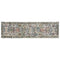 Rugs Bathroom Runner Rug - 2'2" x 7'6" Runner Polypropylene Lt Blue Area Rug HomeRoots