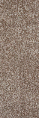 Rugs Bathroom Runner Rug - 2'3" x 7'6" Runner Polyester Beige Heather Area Rug HomeRoots