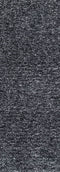 Rugs Bathroom Runner Rug - 2'3" x 7'6" Runner Polyester Black Heather Area Rug HomeRoots