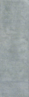 Rugs Bathroom Runner Rug - 2'3" x 7'6" Runner Polyester Blue Heather Area Rug HomeRoots