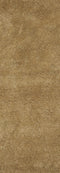 Rugs Bathroom Runner Rug - 2'3" x 7'6" Runner Polyester Gold Area Rug HomeRoots