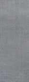 Rugs Bathroom Runner Rug - 2'3" x 7'6" Runner Polyester Grey Area Rug HomeRoots