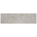Rugs Bathroom Runner Rug - 2'3" x 7'6" Runner Polyester Ivory Heather Area Rug HomeRoots