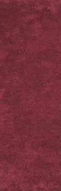 Rugs Bathroom Runner Rug - 2'3" x 7'6" Runner Polyester Red Area Rug HomeRoots