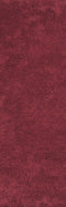 Rugs Bathroom Runner Rug - 2'3" x 7'6" Runner Polyester Red Area Rug HomeRoots
