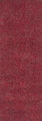 Rugs Bathroom Runner Rug - 2'3" x 7'6" Runner Polyester Red Heather Area Rug HomeRoots