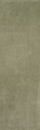 Rugs Bathroom Runner Rug - 2'3" x 7'6" Runner Polyester Sage Area Rug HomeRoots