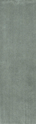 Rugs Bathroom Runner Rug - 2'3" x 7'6" Runner Polyester Slate Area Rug HomeRoots