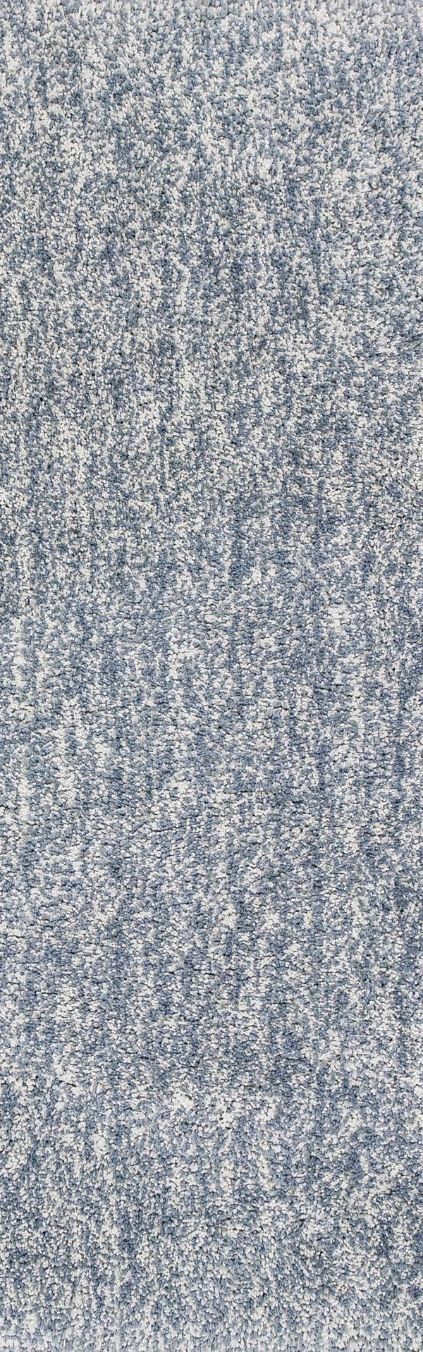 Rugs Bathroom Runner Rug - 2'3" x 7'6" Runner Polyester Slate Heather Area Rug HomeRoots