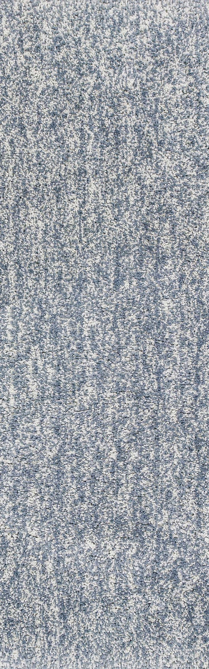 Rugs Bathroom Runner Rug - 2'3" x 7'6" Runner Polyester Slate Heather Area Rug HomeRoots