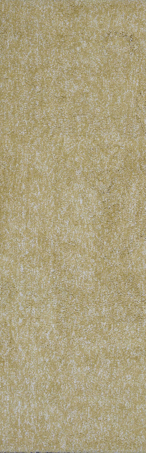 Rugs Bathroom Runner Rug - 2'3" x 7'6" Runner Polyester Yellow Heather Area Rug HomeRoots