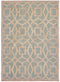 Rugs Bedroom Rugs - 63" x 86" x 1.2" Seafoam Microfiber Area Rug HomeRoots