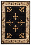 Rugs Beige Area Rugs - 94" x 126" x 0.53" Beige Olefin/Polypropylene Area Rug HomeRoots