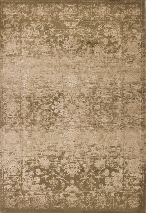 Rugs Beige Rug - 5'3" x 7'8" Polypropylene Beige Area Rug HomeRoots