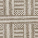 Rugs Beige Rug - 6'7" x 9'6" UV-treated Polypropylene Beige Area Rug HomeRoots