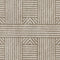 Rugs Beige Rug - 6'7" x 9'6" UV-treated Polypropylene Beige Area Rug HomeRoots