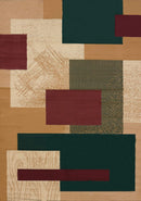 Rugs Best Rugs - 22" x 36" x 0.3" Berber Polypropylene Accent Rug HomeRoots