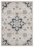 Rugs Best Rugs 94" x 126" 0.79" Beige Microfiber/Polyester Area Rug 794 HomeRoots