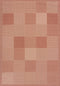 Rugs Big Area Rugs - 94" x 126" Terracotta Polypropylene/Olefin Oversize Rug HomeRoots
