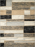 Rugs Big Area Rugs - 94" x 126" x 0.3" Multi Olefin Oversize Rug HomeRoots