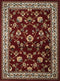 Rugs Big Area Rugs - 94" x 126" x 0.3" Scarlet Olefin Oversize Rug HomeRoots