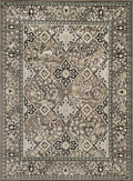 Rugs Big Area Rugs - 94" x 126" x 0.3" Taupe Olefin Oversize Rug HomeRoots
