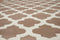 Rugs Big Rugs - 94" x 126" x 0.47" Taupe Polyester Oversize Rug HomeRoots
