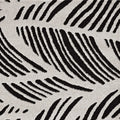 Rugs Black and White Rug - 39" X 59" X 0.'5" Black/White Polypropylene Rug HomeRoots