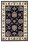 Rugs Black Area Rugs 2'3" x 3'3" Polypropylene Black/Ivory Area Rug 3274 HomeRoots