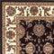 Rugs Black Area Rugs - 5'3" x 7'7" Polypropylene Black/Ivory Area Rug HomeRoots