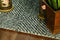 Rugs Black Area Rugs - 60" X 84" X 0.'5" Grey/Black Wool Rug HomeRoots