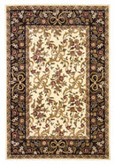 Rugs Black Area Rugs - 9'10" X 13'2" Polypropylene Ivory/Black Area Rug HomeRoots