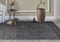 Rugs Black Area Rugs - 96" X 132" X 0.'5" Grey/Black Wool Rug HomeRoots