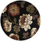 Rugs Black Rug - 39" X 59" X 0.'5" Black Polypropylene Rug HomeRoots