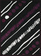 Rugs Black Rug 94" x 126" x 0.4" Black Olefin Oversize Rug 7744 HomeRoots