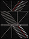 Rugs Black Rug 94" x 126" x 0.4" Black Olefin Oversize Rug 7792 HomeRoots