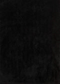 Rugs Black Rug - 94" x 126" x 2.7" Black Polyester Oversize Rug HomeRoots