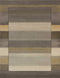 Rugs Blue and Grey Rug 22" x 32" x 0.47" Grey Polypropylene Accent Rug 8556 HomeRoots