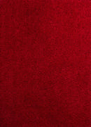 Rugs Blue and Grey Rug - 31" x 47" x 1.6" Red Polyester Accent Rug HomeRoots