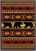 Rugs Blue and Grey Rug 31" x 50" x 0.47" Terracotta Polypropylene Mat Rug 9073 HomeRoots