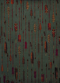 Rugs Blue and Grey Rug - 6 x 86" x 0.4" Blue/Grey Area Rug HomeRoots