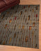 Rugs Blue and Grey Rug - 6 x 86" x 0.4" Blue/Grey Area Rug HomeRoots