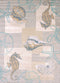Rugs Blue and Grey Rug - 63" x 86" x 0.47" Natural Polypropylene/Polyester Area Rug HomeRoots