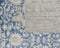 Rugs Blue and Grey Rug - 94" X 123" X 0.'5" Blue/Grey Polypropylene Rug HomeRoots